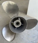 Quicksilver Stainless Steel Boat Propeller 48-16316-A40 Std R/h 14 Dia X 19P. Fixed Price $80.00.