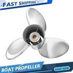 Stainless 14 X 19 Boat Propeller Fit Yamaha Motor 150-250HP Spline Tooth,rh. Fixed Price $402.00.