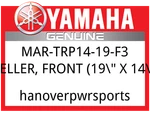 Yamaha Oem Part MAR-TRP14-19-F3 X Propeller,. Fixed Price $963.00.