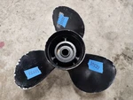 Aluminum 14 1/2" X 17P Michigan Wheel Propeller, 101011, Yamaha 4.75", P10521. Fixed Price $48.00.