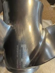 Power Tech RAF3R13PUT145 Stainless Steel Propeller. Fixed Price $150.00.