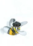 Honda Marine X M13 1/4 15 Lh, Stainless Steel Propeller, ( Minor Damages ). Fixed Price $198.99.