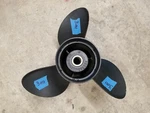 New Counter Rotating 14 1/4" X 23P Omc Ss Prop, 390823, Evinrude Johnson, # 3011. Fixed Price $245.00.