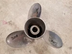 Counter Rotating 13 3/4" X 23P Mercury Laser Ss Propeller, 48-16547, P3019. Fixed Price $178.00.