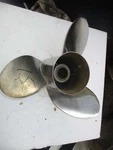 Mercury Quicksilver Thunderbolt Stainless Propeller 5006-R15.3X19 No Hub. Fixed Price $212.50.