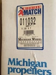 Michigan Wheel P/n 011032 11.25 X 7 Replaces Johnson Evinrude 20-35HP. Fixed Price $125.00.