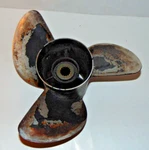 Yamaha 13 3/4 X 17 Ml Series Stainless Outboard Propeller Engine Motor. Fixed Price $165.00.