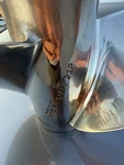 Mercury Fury Stainless Steel Blade Prop 23P 8M0151271. Fixed Price $650.00.