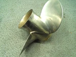 Michigan Wheel Omc Stainless Propeller 013004 Right Hand 3/4 Dia X 21P. Fixed Price $189.99.