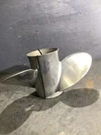 Quicksilver Silverado Stainless Steel Propeller 13 3/4" X 21P P/N:5056. Fixed Price $299.99.