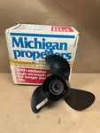 New Michigan / Nissan & Tohatsu 12.9 X 17.6 Aluminum Outboard Propeller # 142012. Fixed Price $99.99.