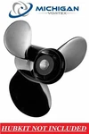 Michigan Match Vortex Aluminum Propeller For Yamaha 30 - 60HP 11 1/8 13 992605. Fixed Price $125.00.