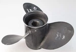 48-77344A45 Mercury Black Max 13-1/4 17 Aluminum Prop 40-140 Hp 6 Mo Wty. Fixed Price $55.00.