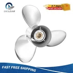 13-1/4X17 Stainless Steel Propeller For Honda 60-130HP Engine 15 Spline Tooth,rh. Fixed Price $284.90.