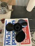 Michigan Match 11 X 15 142007 Rh Tohatsu 50-70 Aluminum Propeller. Fixed Price $125.00.