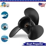 9 X 8 Aluminum Boat Propeller For Mercury Outboard Engines 6-15 Hp Spline, Rh. Fixed Price $47.00.