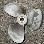 Volvo Penta 15X17 814616 Aq Short Hub Right Hand Aluminum Prop. Fixed Price $279.00.