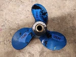 Aluminum 7 3/4" X 1/2P Michigan Wheel Propeller, 012068, Pin Drive Hub, P10834. Fixed Price $36.00.