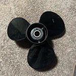 Michigan Boat Propeller Blade Aluminum 14 X 13 Cupped Rh. Fixed Price $40.00.