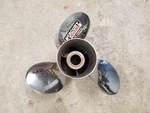 New Left Hand 13 1/2" X Mercury Vengeance Ss Prop, 48-16321A45 23P, # 3021. Fixed Price $300.00.