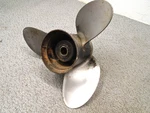 Johnson/evinrude Omc Stainless Propeller 431930 Left Hand Rot 15 Dia X 17P. Fixed Price $89.99.
