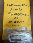 Nos Oem Yamaha Prop Nut Kit 66T-W4599 30-60HP 2000+. Fixed Price $22.00.