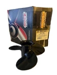 SH2 Quicksilver Black Max 48-828150A12 Aluminum Propeller 9 3/4 6 1/2 3RH New. Fixed Price $81.00.