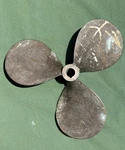 Vintage Brass Boat Propeller 18X16 Grand Rapids Michigan Wheel Mid 20TH C. 1961. Fixed Price $299.99.