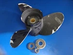0391199 Propeller 13 1/4 X 17 For Gearcase 0394763 Vro 90HP Evinrude Johnson. Fixed Price $144.00.