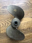 Nos Vintage Brass Michigan 4JC 450 Propeller 2 Blade 10.5" Nautical Decor. Fixed Price $57.99.