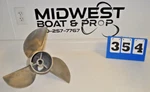 Mercury 15 X 19 Left Hand Cleaver Stainless Propeller Solid Spline 48-74597A4. Fixed Price $199.00.