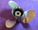 Vintage Power Tech Stainless Steel Boat Propeller OM5015 Original Box. Fixed Price $175.00.
