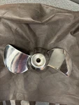 New Minn Kota E-drive Stainless Prop Blade 2351110. Fixed Price $120.00.