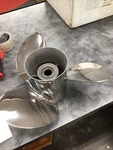Honda Marine Ss 3 Blade Propeller BF115D To 250D- 19 Pitch Counter. Fixed Price $299.00.