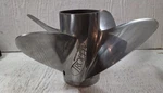 Mercury Marine Trophy 4-BLADE Stainless Propeller 23P 48-825938A45. Fixed Price $525.00.