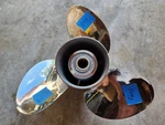 New 1/4" X 17P Solas Saturn Prop, 2531-143-17, Omc Evinrude, P8498. Fixed Price $395.00.