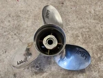 14 1/4" X 25P Quicksilver Laser Ss Propeller, 48-11078-25, Mercury 4.75", P10989. Fixed Price $343.00.