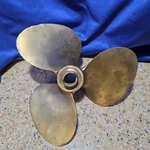 Vintage 9 Brass Columbia Wheel Boat Ship Propeller Chris Craft. Fixed Price $74.95.