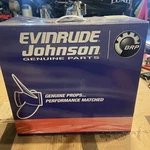 Evinrude Johnson Brp Propeller 15 5/8 X 13 Ss 3-BLADE Rh 0763960. Fixed Price $470.00.