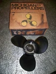 Michigan Propellers PM-215-C Aluminum 15.25" X 15" 3-BLADE 031023-1 New. Fixed Price $149.99.