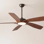 56" Modern Indoor Outdoor Ceiling Fan Led Light Remote Bronze Dimmable For Patio. Fixed Price $499.99.