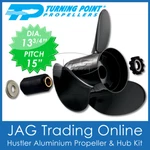 13-3/4" X 15" Honda 60HP-130HP Propeller Turning Point Blade Aluminium. Fixed Price $251.02.
