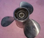 Propellor 48-742268 Mercury Stainless Blade Rare (large Boat). Fixed Price $249.00.
