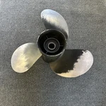 Yamaha Black Painted Stainless Steel Propeller 13 1/2X14-K 688-45932-60-00. Fixed Price $250.00.