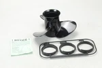 992503 Mercury J/e 10-1/2 X 11 Aluminum Propeller 15-35 Hp Hubless New. Fixed Price $93.00.
