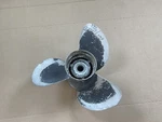 Michigan Wheel PJ-89C 13-3/4 X 15 #011002 Propeller Boat Omc Some Scuffs. Fixed Price $75.00.