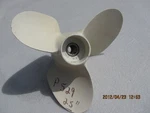 Michigan ? Aluminum Prop 25 " 15 Spline. Fixed Price $125.00.