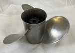 Quicksilver Stainless Steel Propeller, 48-16320 A5 23P, Used. Fixed Price $258.30.