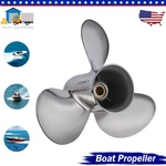 9 7/8 X 12 Stainless Steel Prop Fit Yamaha Outboard Engines 20-30HP 10 Tooth, Rh. Fixed Price $139.59.