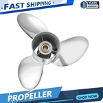 Stainless Steel Propeller 5/8 X 16 For Honda Engines 115-250HP Spline,rh. Fixed Price $380.99.